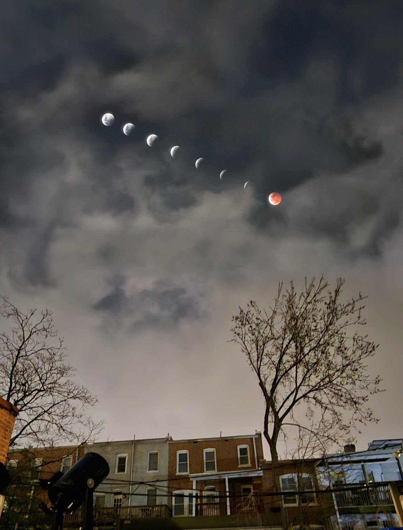 2025 Lunar Eclipse Montage