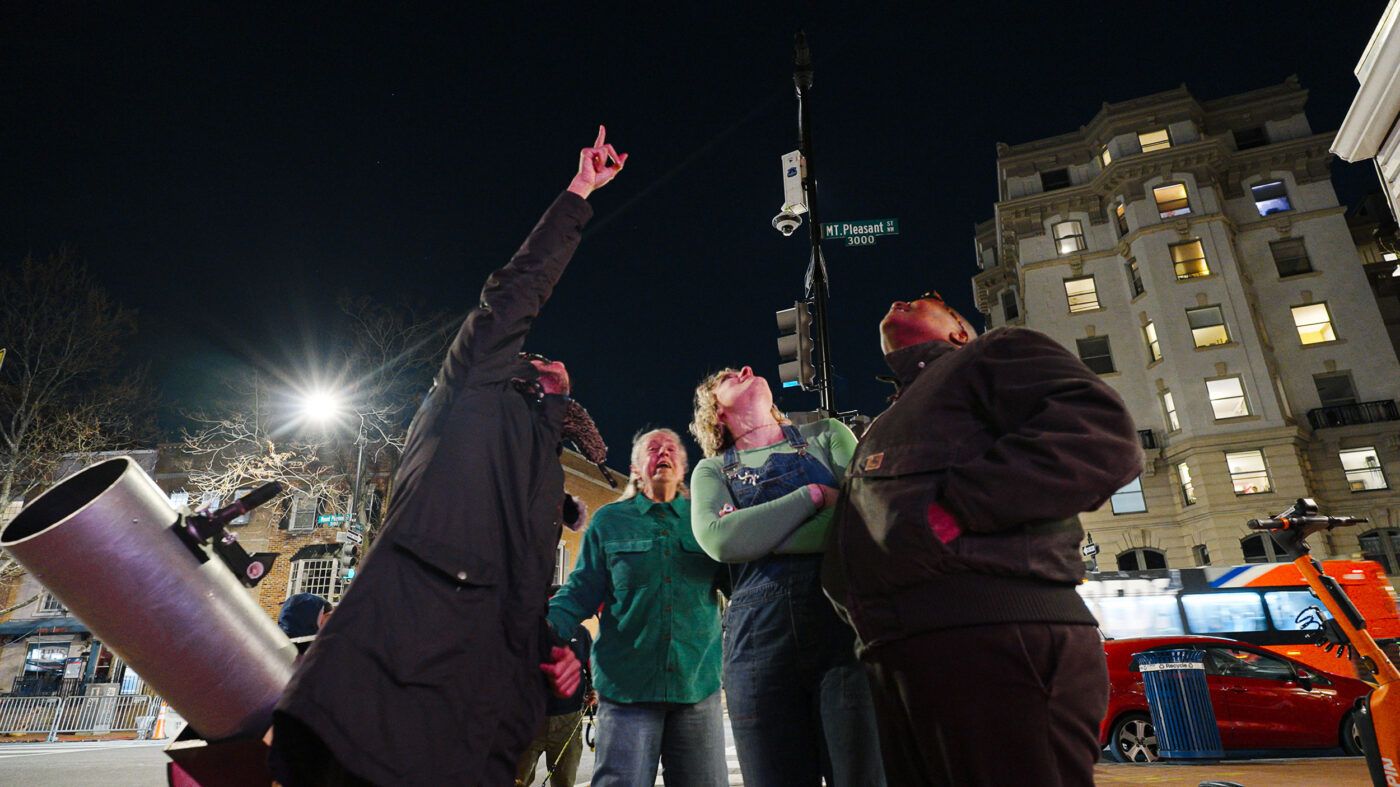 Gael Gomez - Lost Origins Gallery - Mt Pleasant Sidewalk Astronomers